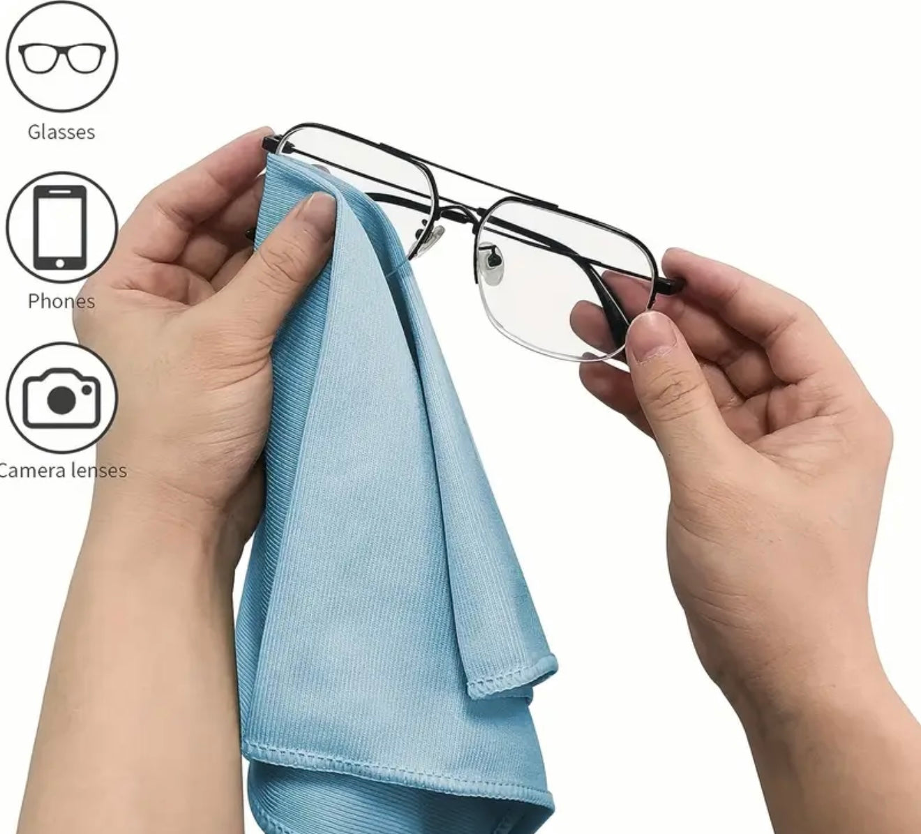 Mikropluošto šluostė stiklui